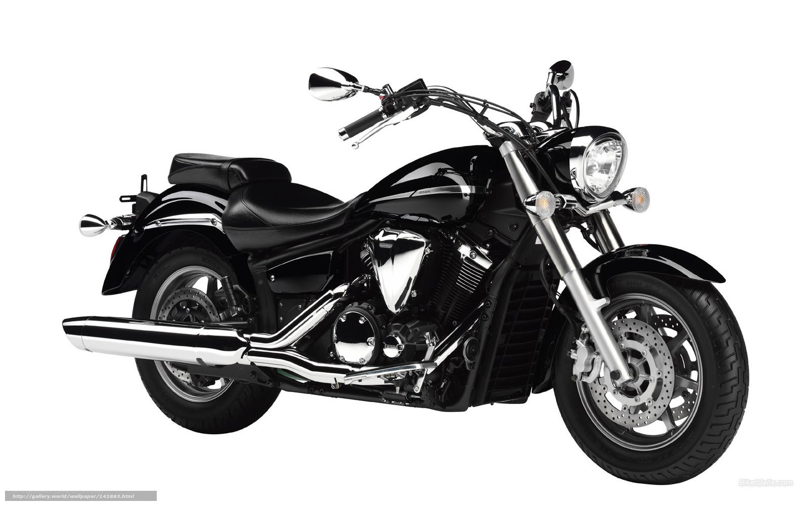 black cruiser motorcycle