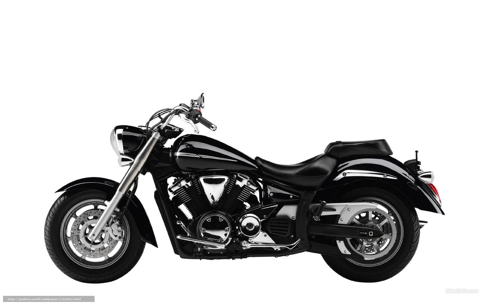 black cruiser motorcycle