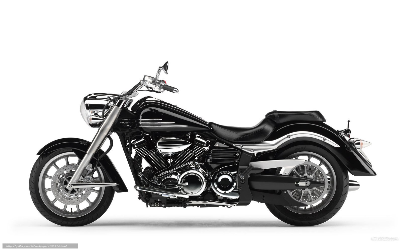 black cruiser motorcycle