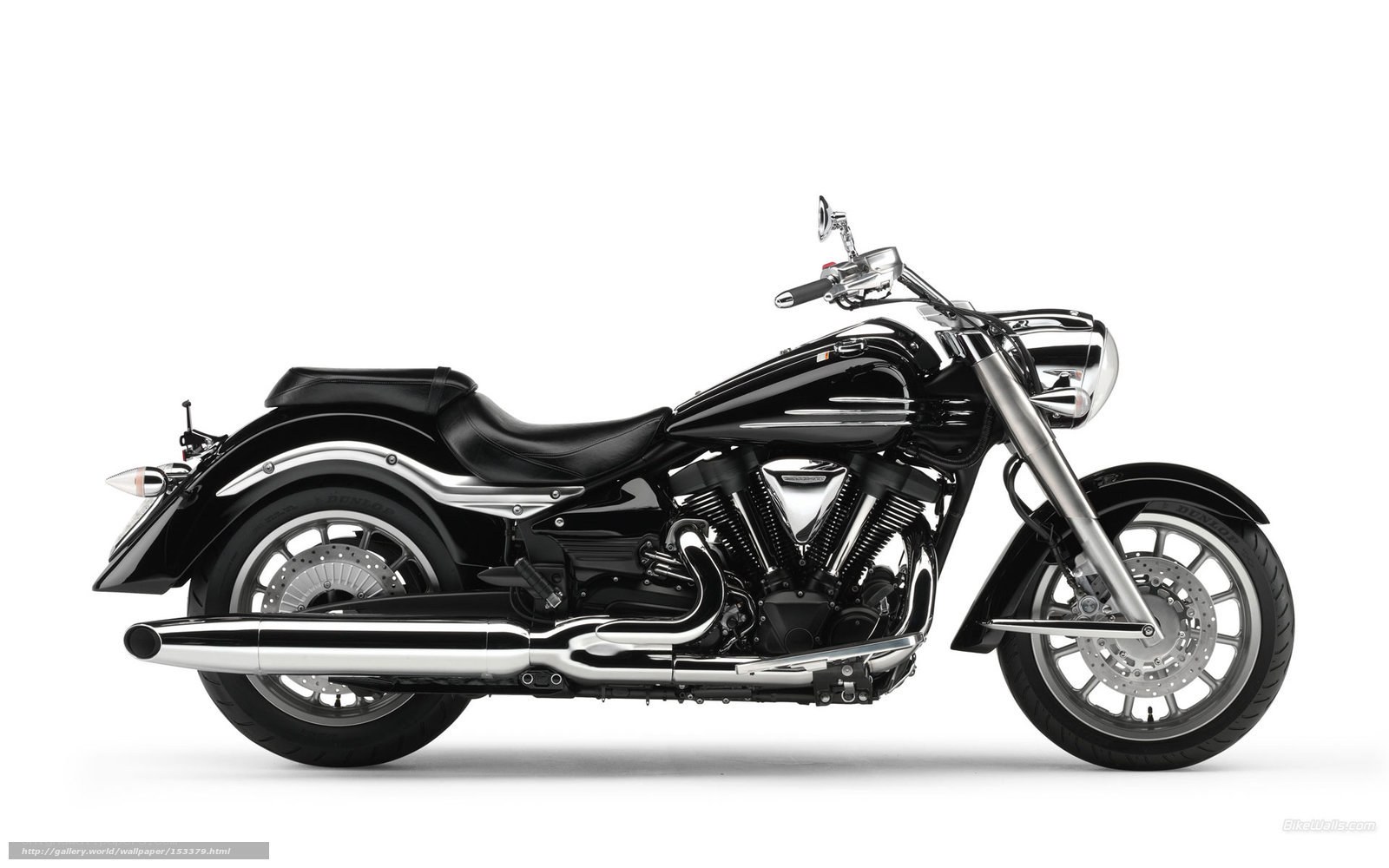 black cruiser motorcycle