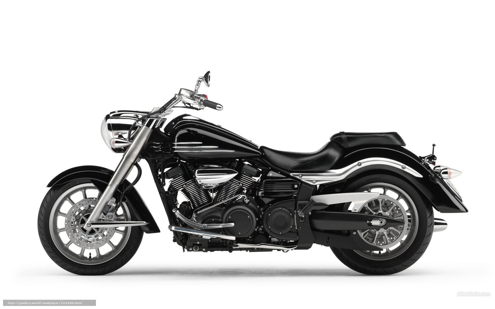 black cruiser motorcycle