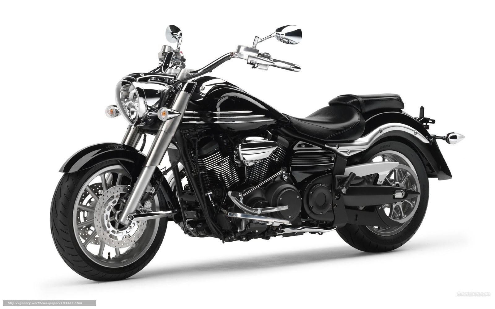 black cruiser motorcycle