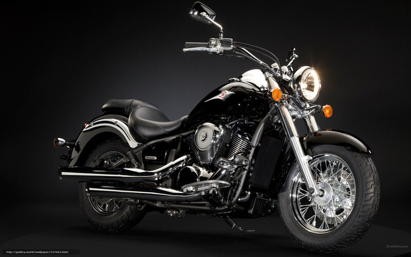 Black Cruiser Motorcycle — Dramatic, Photograph, Headlight, Chrome Exhaust