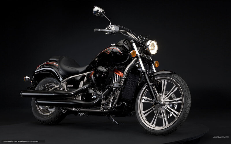 Black Cruiser Motorcycle — Dramatic, Photograph, Headlight