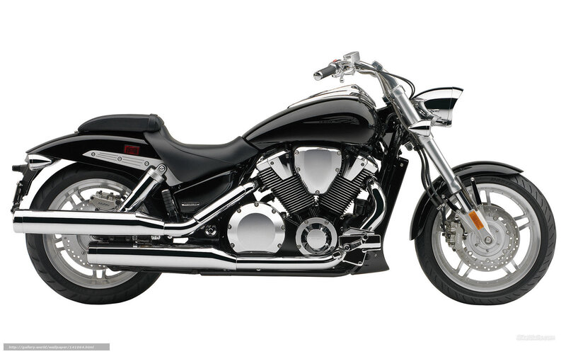 Black Cruiser Motorcycle — Neutral, Photograph, Chrome Exhaust, Engine