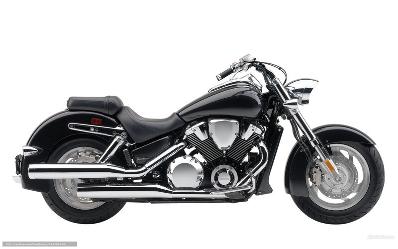Black Cruiser Motorcycle — Neutral, Photograph, Chrome Exhaust, Leather Seat
