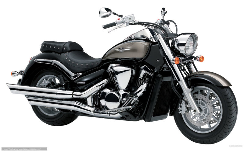 Black Cruiser Motorcycle — Neutral, Photograph, Chrome Exhaust, Studded Seat
