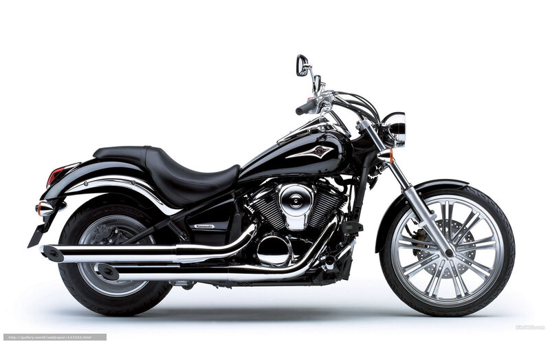 Black Cruiser Motorcycle — Neutral, Photograph, Seat, Exhaust, Wheel