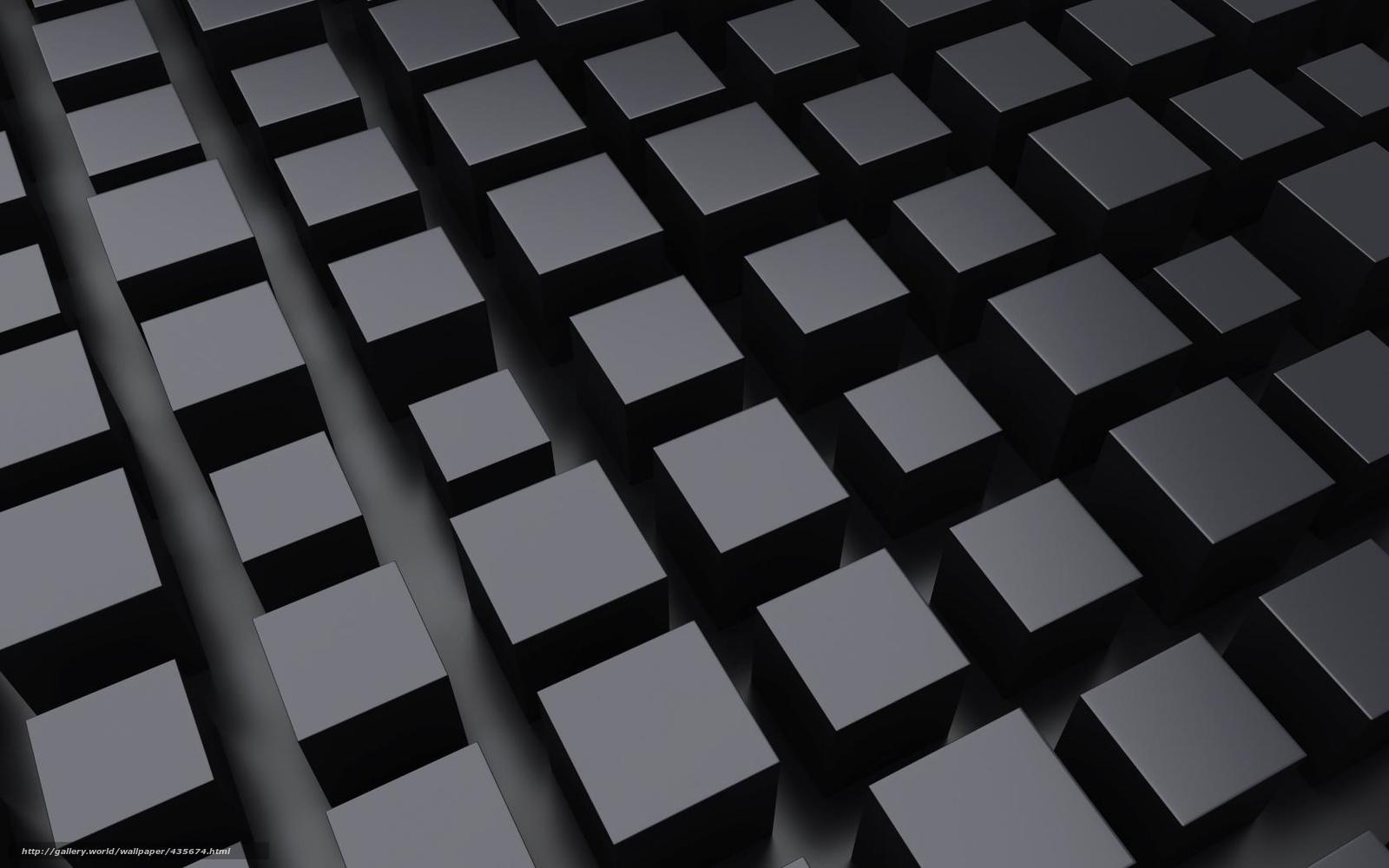 black cube grid pattern