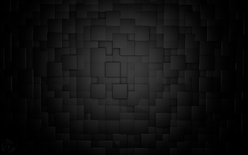 Black Cube Tiles