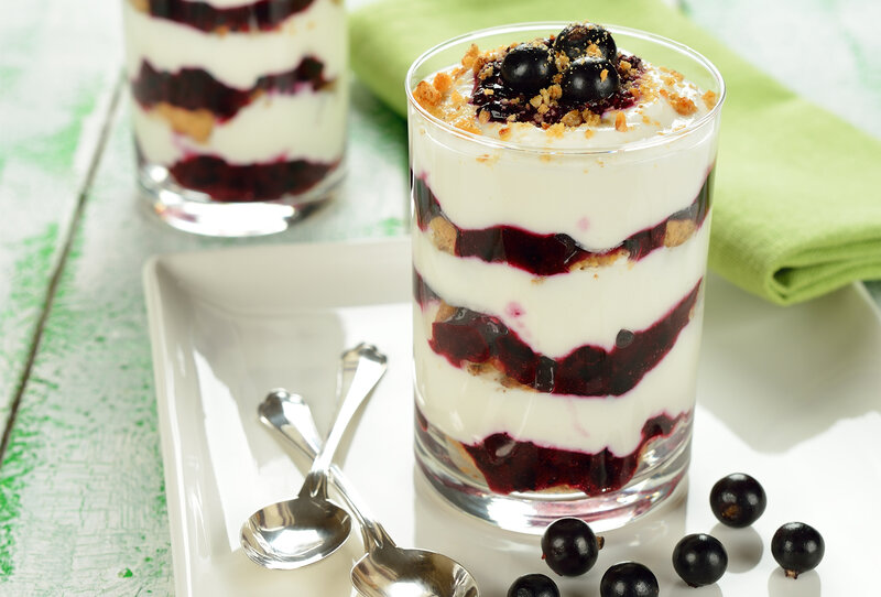 Black Currant Parfait