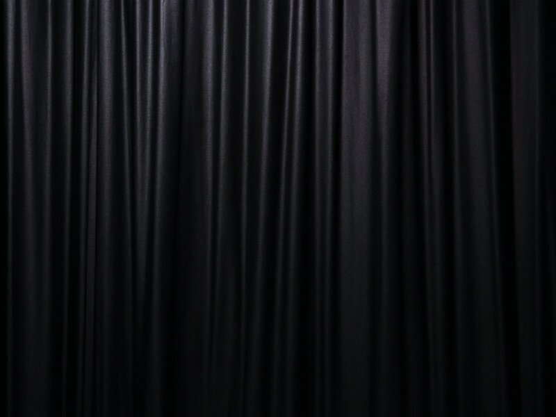 black curtain fabric texture