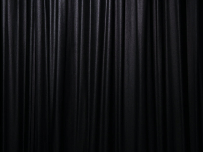 Black Curtain Fabric