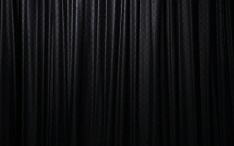 black curtain with texture