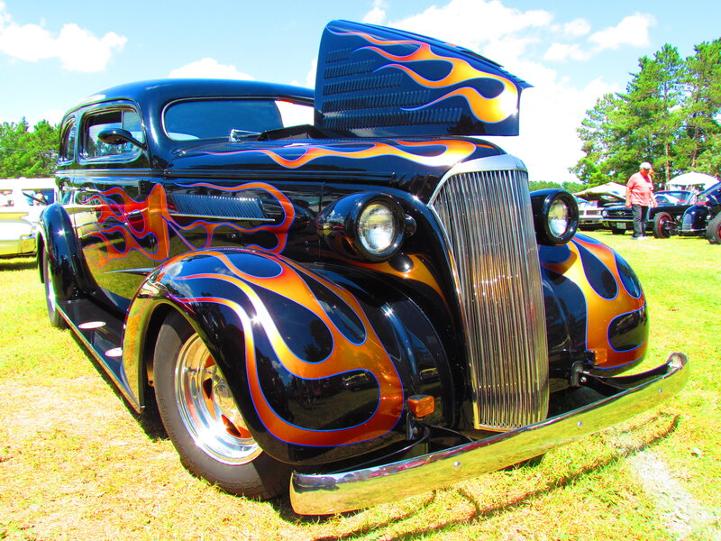 Black Custom Car — Bright