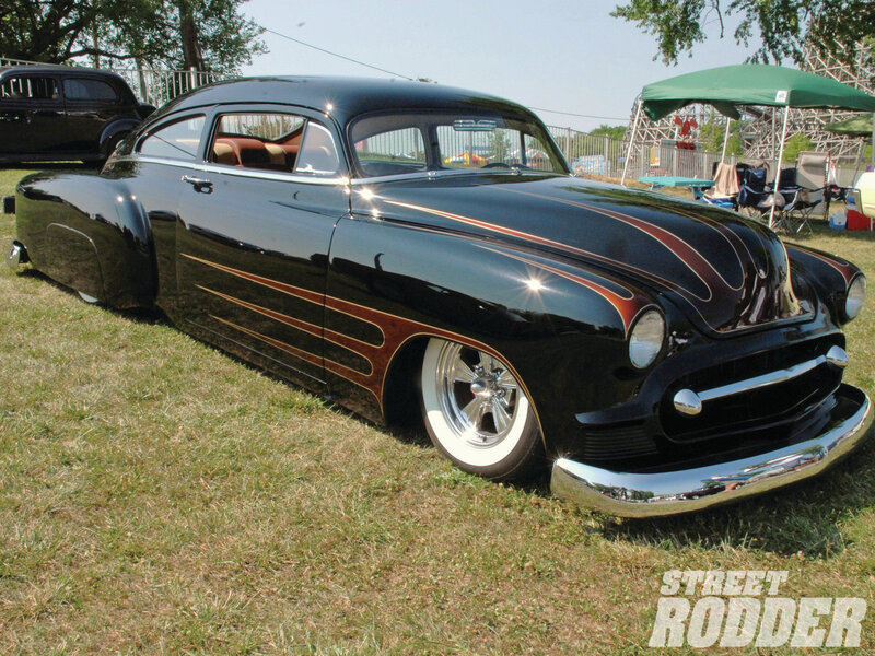 Black Custom Car — Calm, Afternoon
