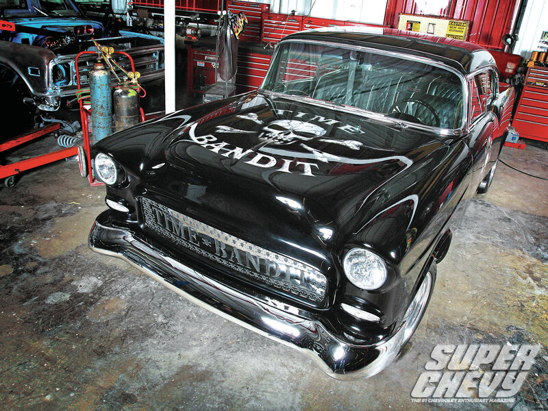 Black Custom Car — Industrial