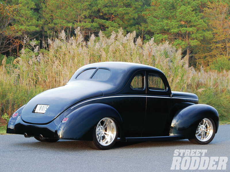 Black Custom Coupe Car — Serene