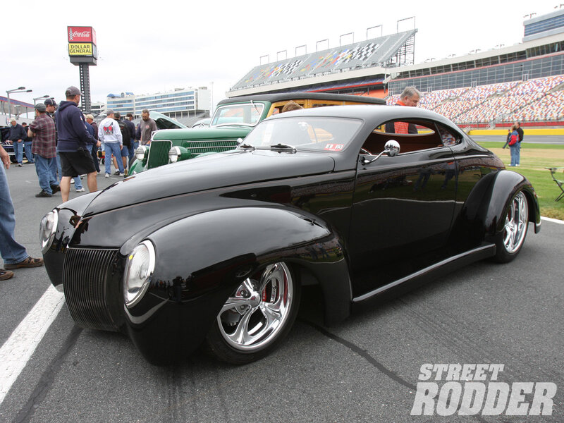Black Custom Coupe — Outdoor