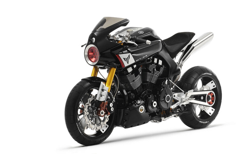 black custom motorcycle