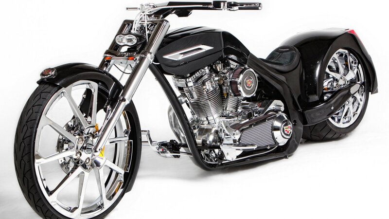 Black Custom Motorcycle — Showcase