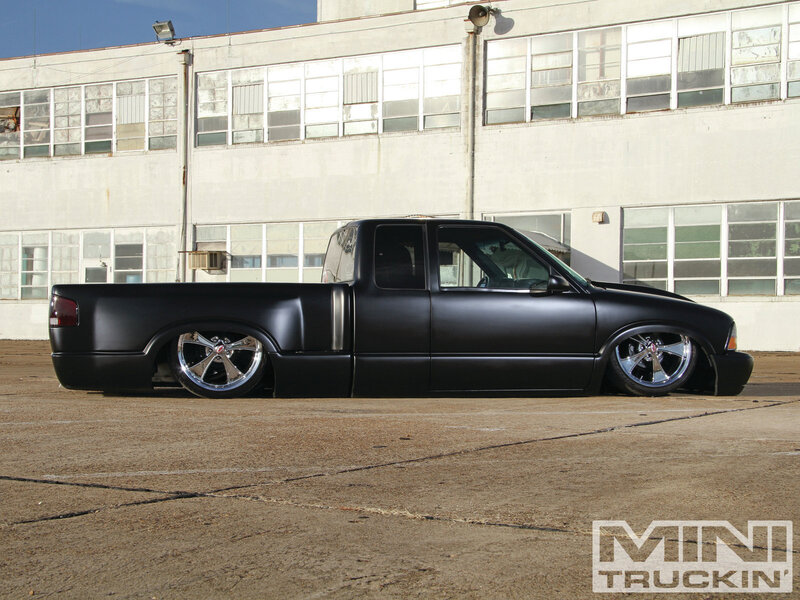 Black Custom Pickup Truck — Industrial