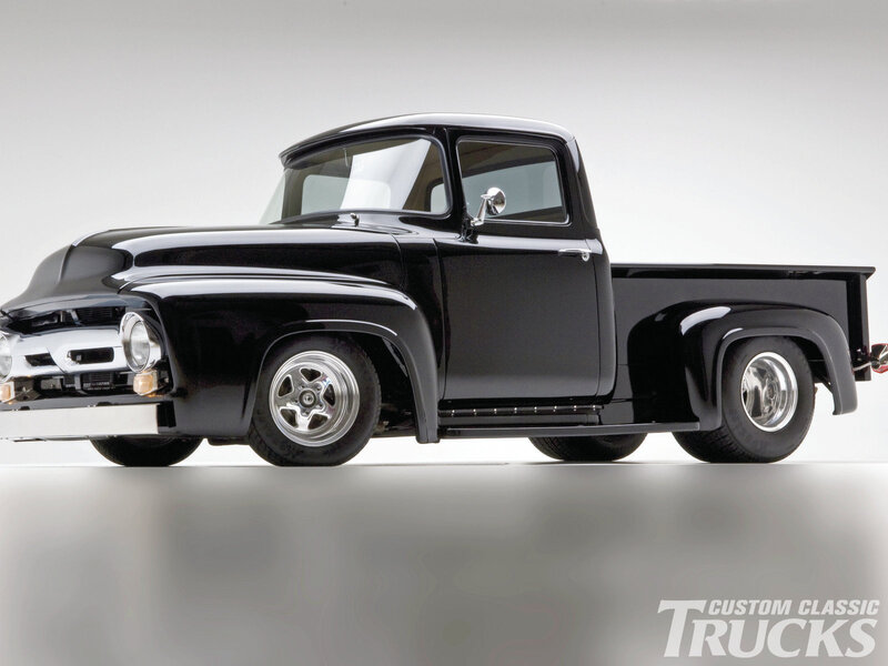 Black Custom Pickup Truck — Neutral