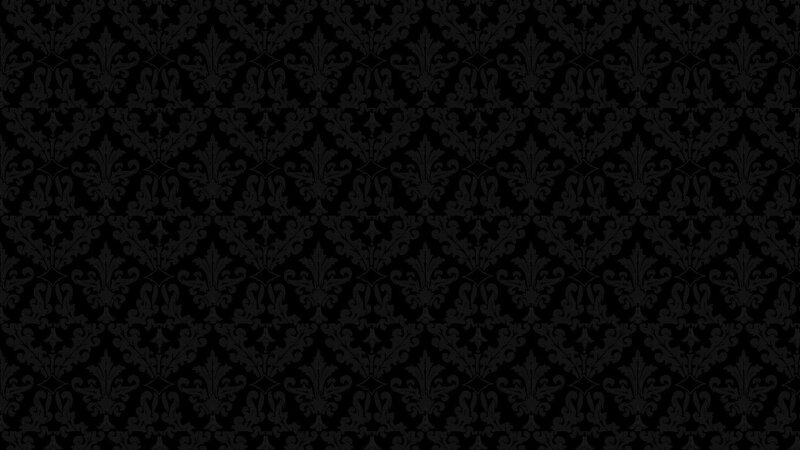 black damask pattern