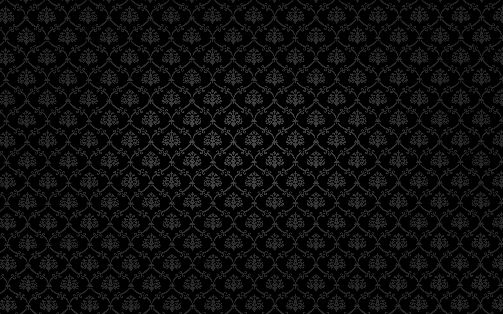 black damask pattern