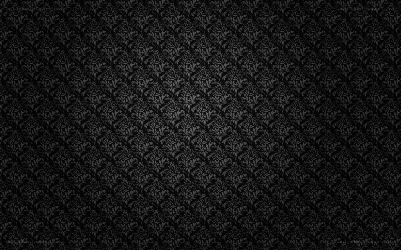 black damask pattern
