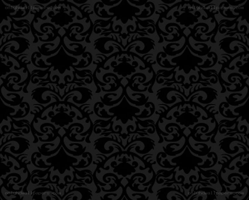 black damask pattern