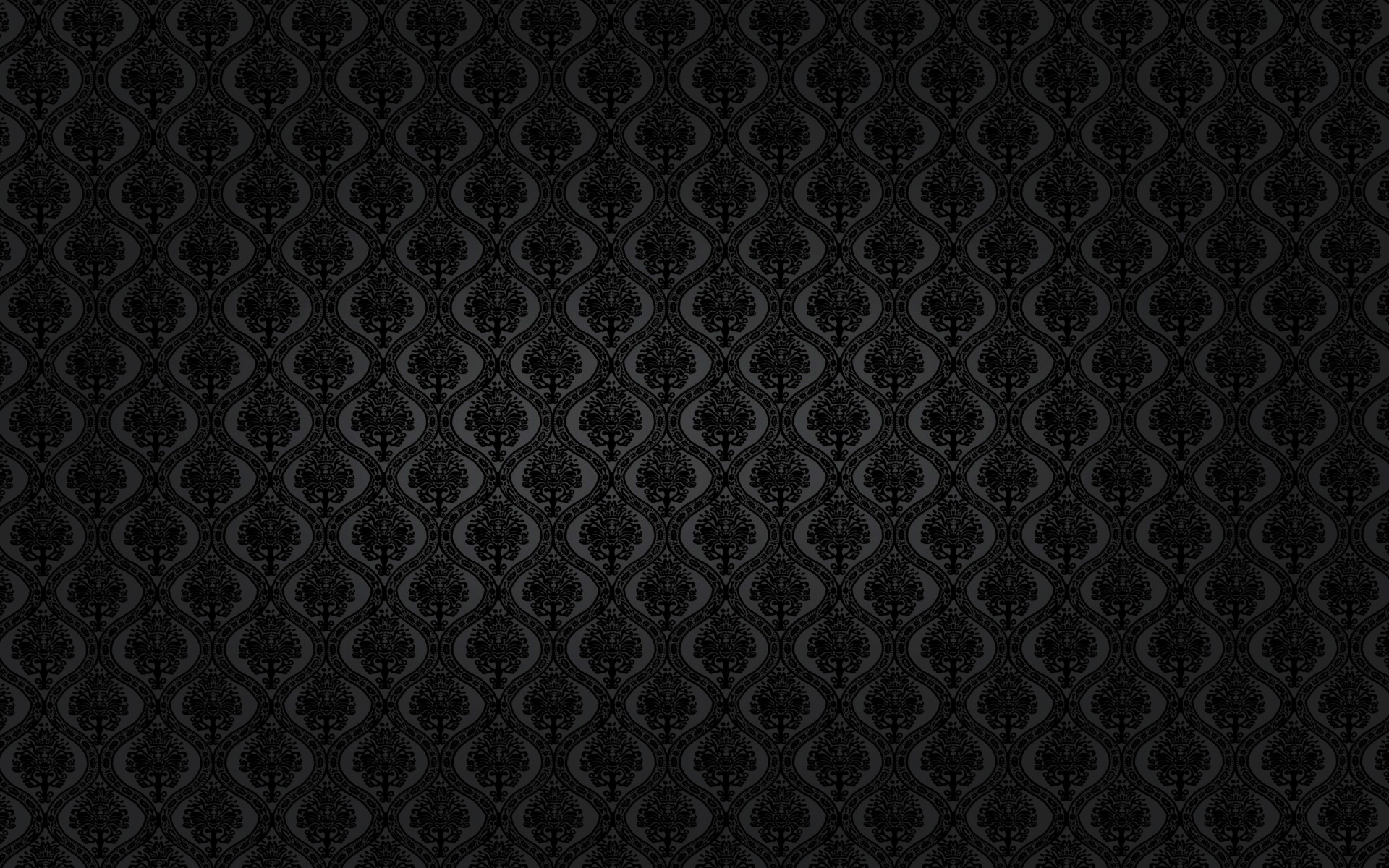 black damask pattern