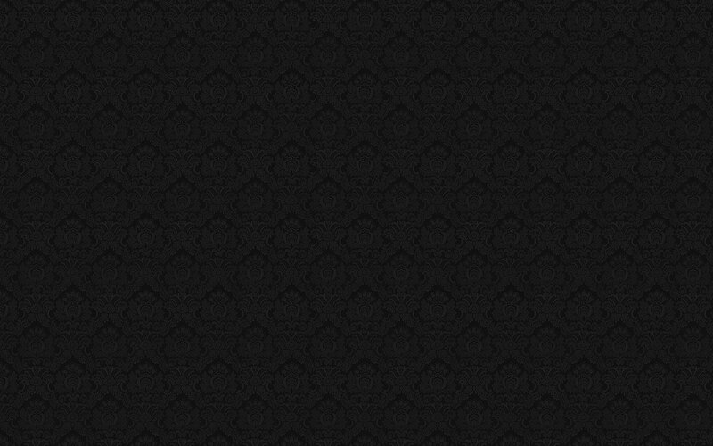 Black Damask Pattern — Abstract