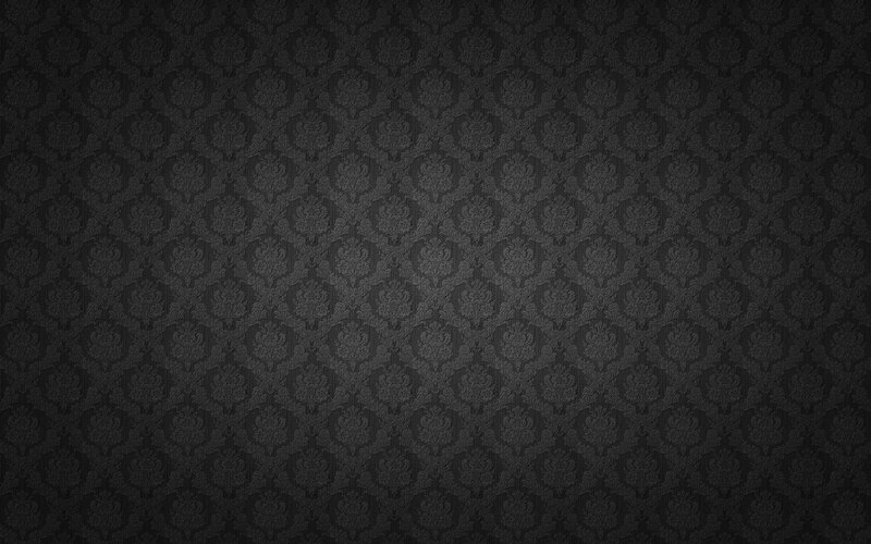 Black Damask Pattern — Dark, Abstract