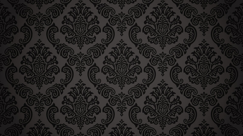 Black Damask Pattern — Formal