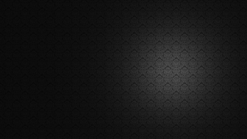 Black Damask Pattern — Gray
