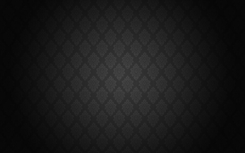 Black Damask Pattern — Minimalist