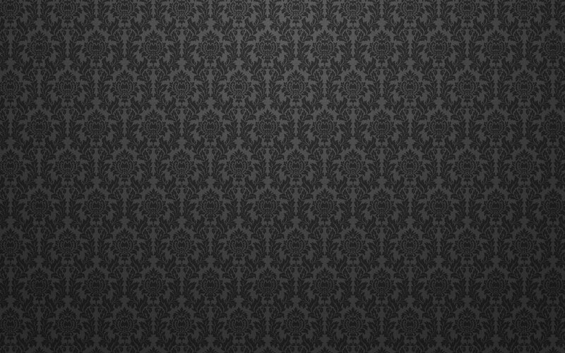 Black Damask Pattern — Neutral, Abstract, Gray