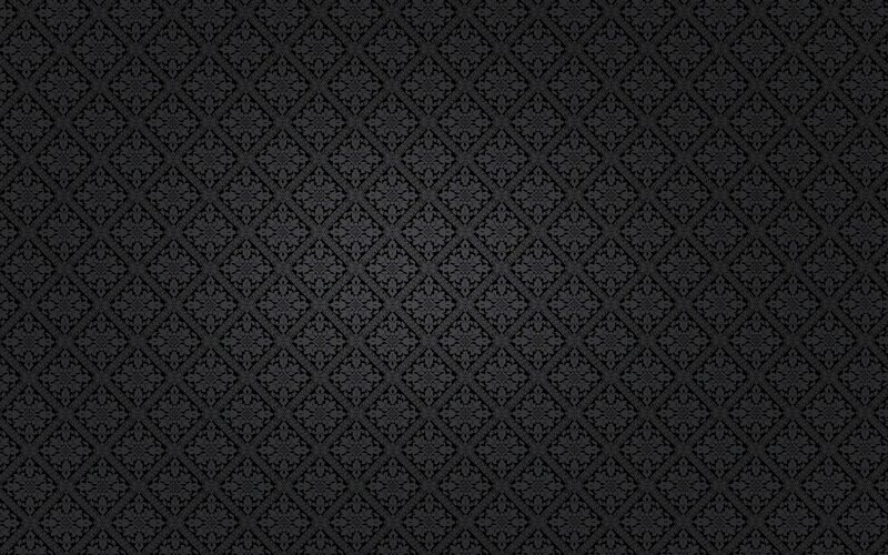 Black Damask Pattern — Neutral, Abstract