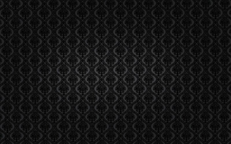 black damask pattern