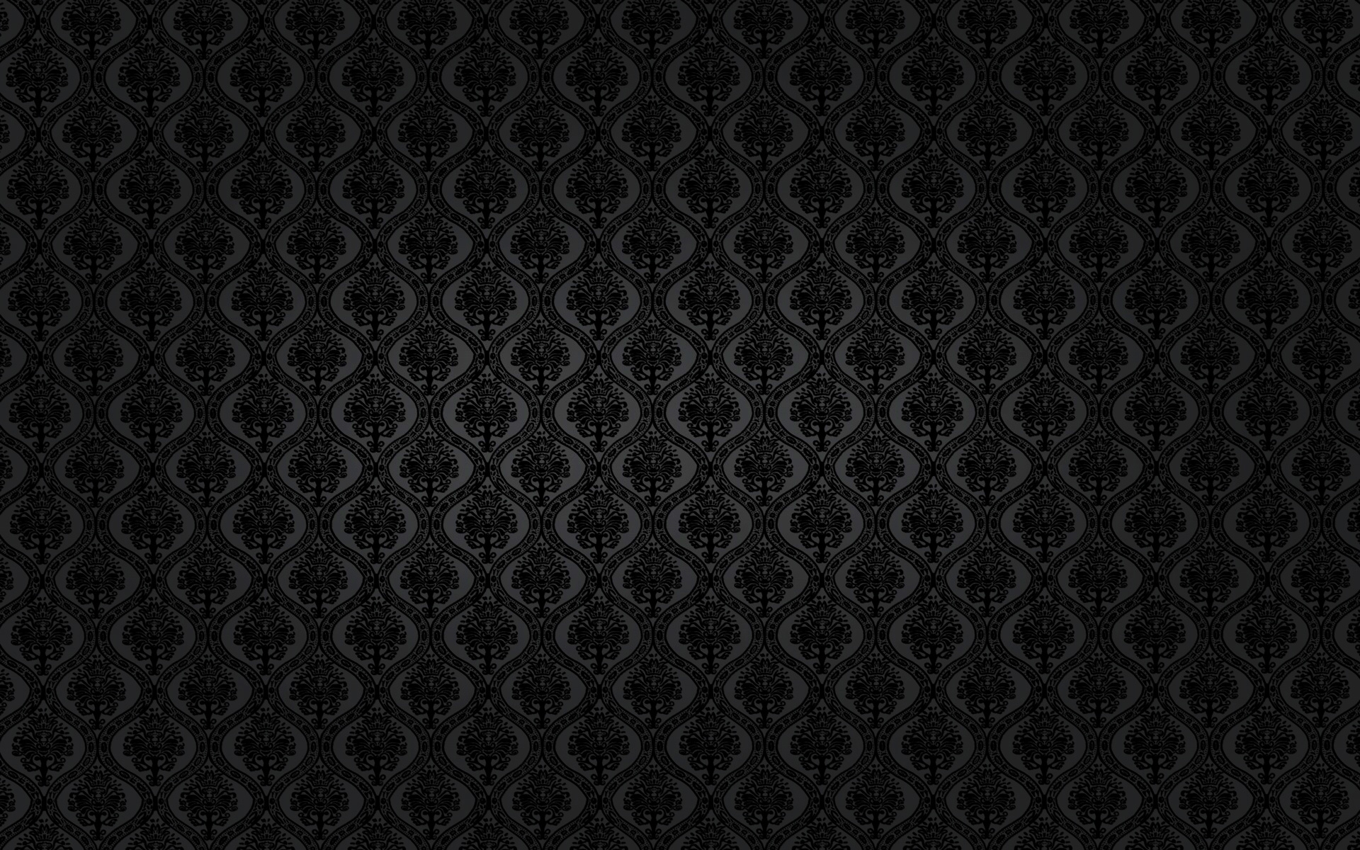 black damask pattern