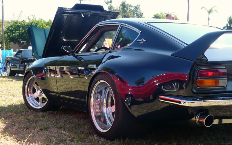 Black Datsun 240z Car — Calm
