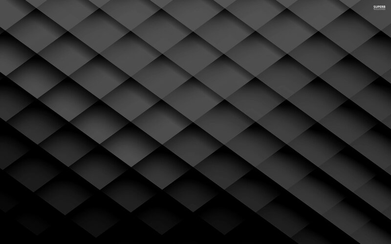 Black Diamond Pattern — Minimalist