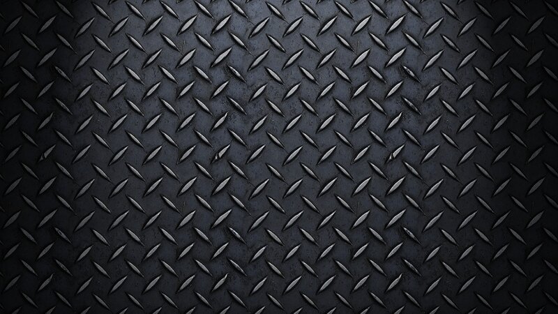Black Diamond Plate Texture — Industrial, Photograph