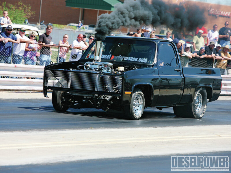 Black Diesel Truck — Energetic