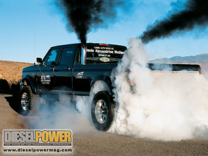 Black Diesel Truck