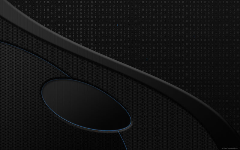 black digital abstract background