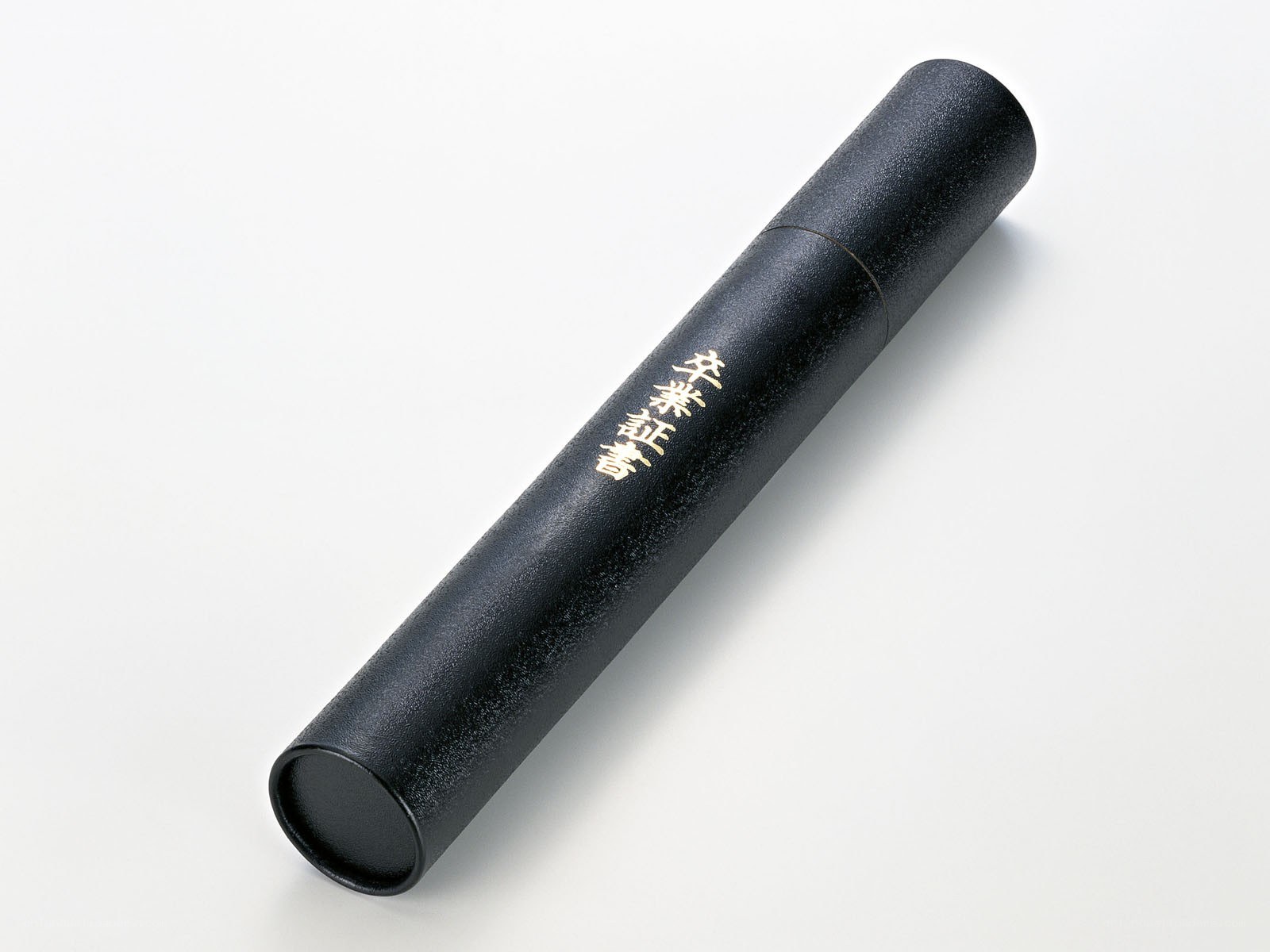 black diploma tube
