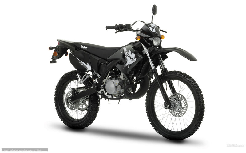 black dirt bike motorcycle