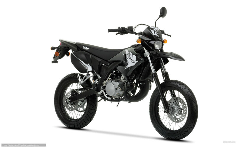 black dirt bike motorcycle